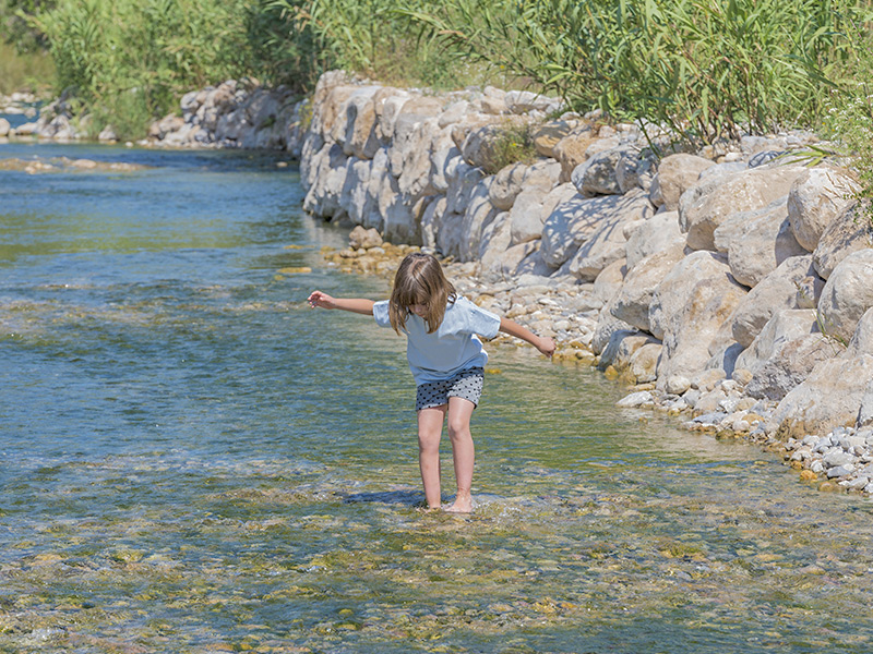 baignade riviere gard camping domaine de gaujac